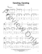 Caroling, Caroling Guitar and Fretted sheet music cover